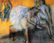 埃德加 德加 : Two Dancers Resting